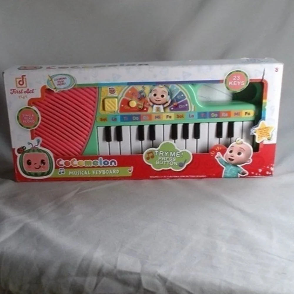 CoComelon Musical Keyboard 23 Keys Kids Piano‎ Toy Sing Along BNIB